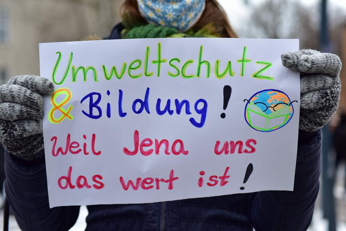 Protest gegen das HSK der Stadt Jena 162 Protest gegen das Haushaltssicherungskonzept