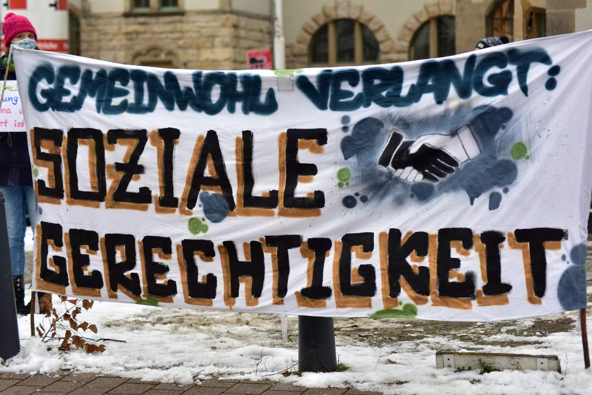 Protest gegen das HSK der Stadt Jena 167 Protest gegen das Haushaltssicherungskonzept
