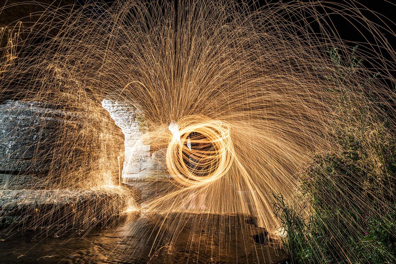 Lightpainting bewegte Dinge mit Licht, Foto: Jenafotografx.de