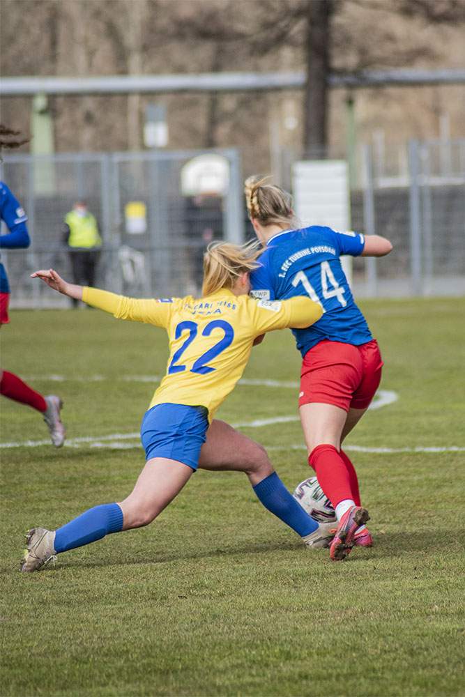 FC Carl Zeiss Jena Frauen vs Turbine Potsdam 147 FCC Frauen mit Unentschieden gegen Postsdam beim Re-Start