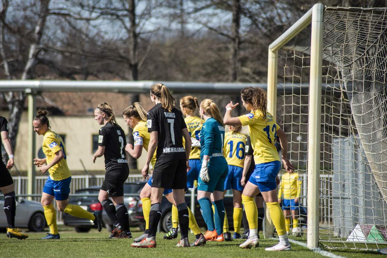 FCC Frauen feiern Saisonheimsieg gegen M’Gladbach 38 FC Carl Zeiss Jena – Borussia Mönchengladbach 3:0 (1:0) am Mittwoch im EAS