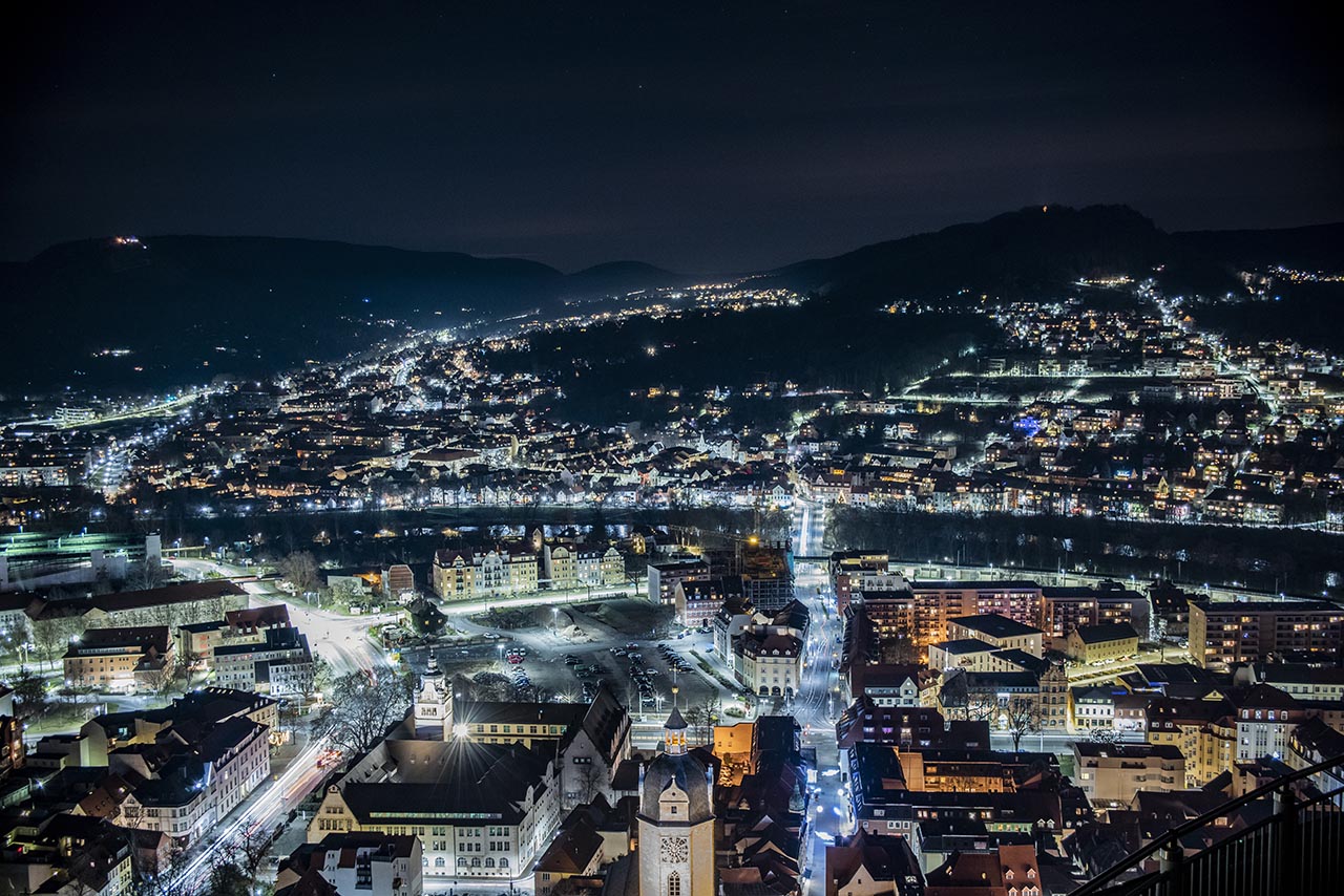 In nächtlicher - luftiger Höhe, CityScape