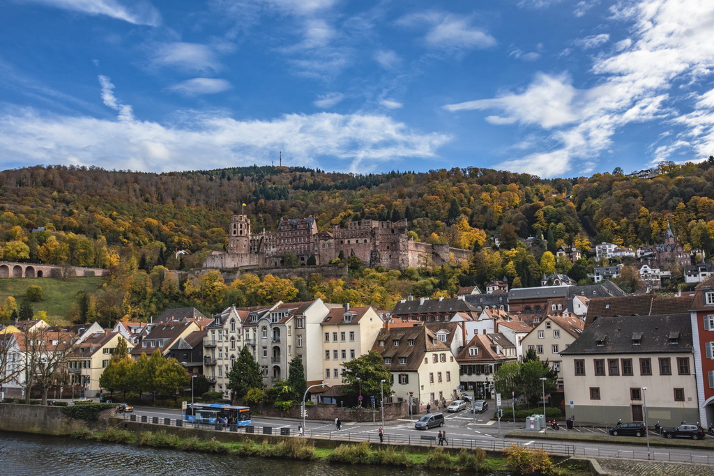 Heidelberg - eine wunderschöne Stadt mit sehr viel Charme 6 Herbstliche Impressionen, Heidelberg im Herbst 2021