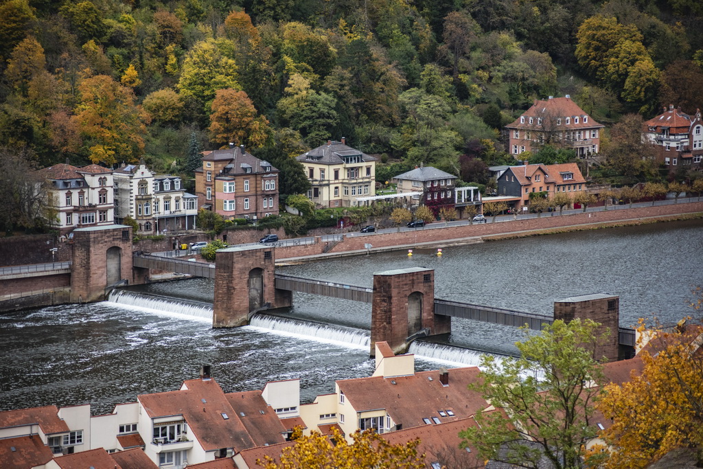 Heidelberg - eine wunderschöne Stadt mit sehr viel Charme 15 Herbstliche Impressionen, Heidelberg im Oktober 2021