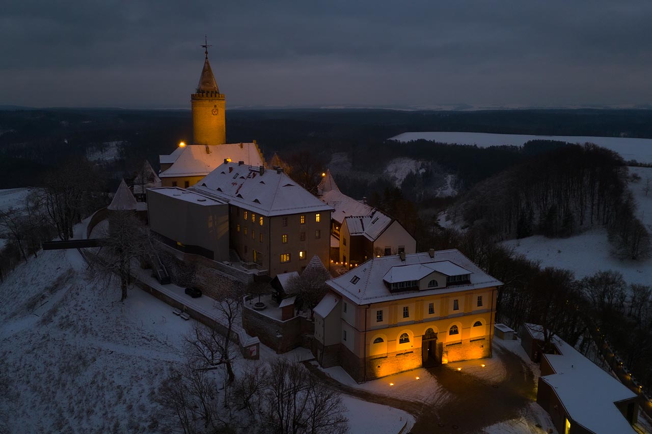 JenaFotografX, Fotografie und Medien aus Jena 50 Leuchtenburg in Thüringen, Drohnen - Fotografie