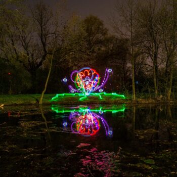 Lightpainting. Lass deiner Kreativität freien Lauf.