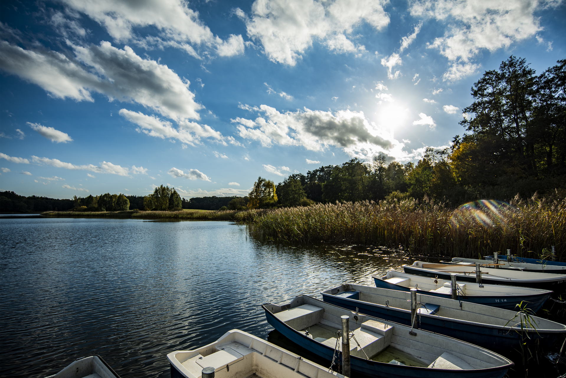 Urlaub in Mecklenburg-Vorpommern im Oktober 2020 6 Glammsee (Warin)