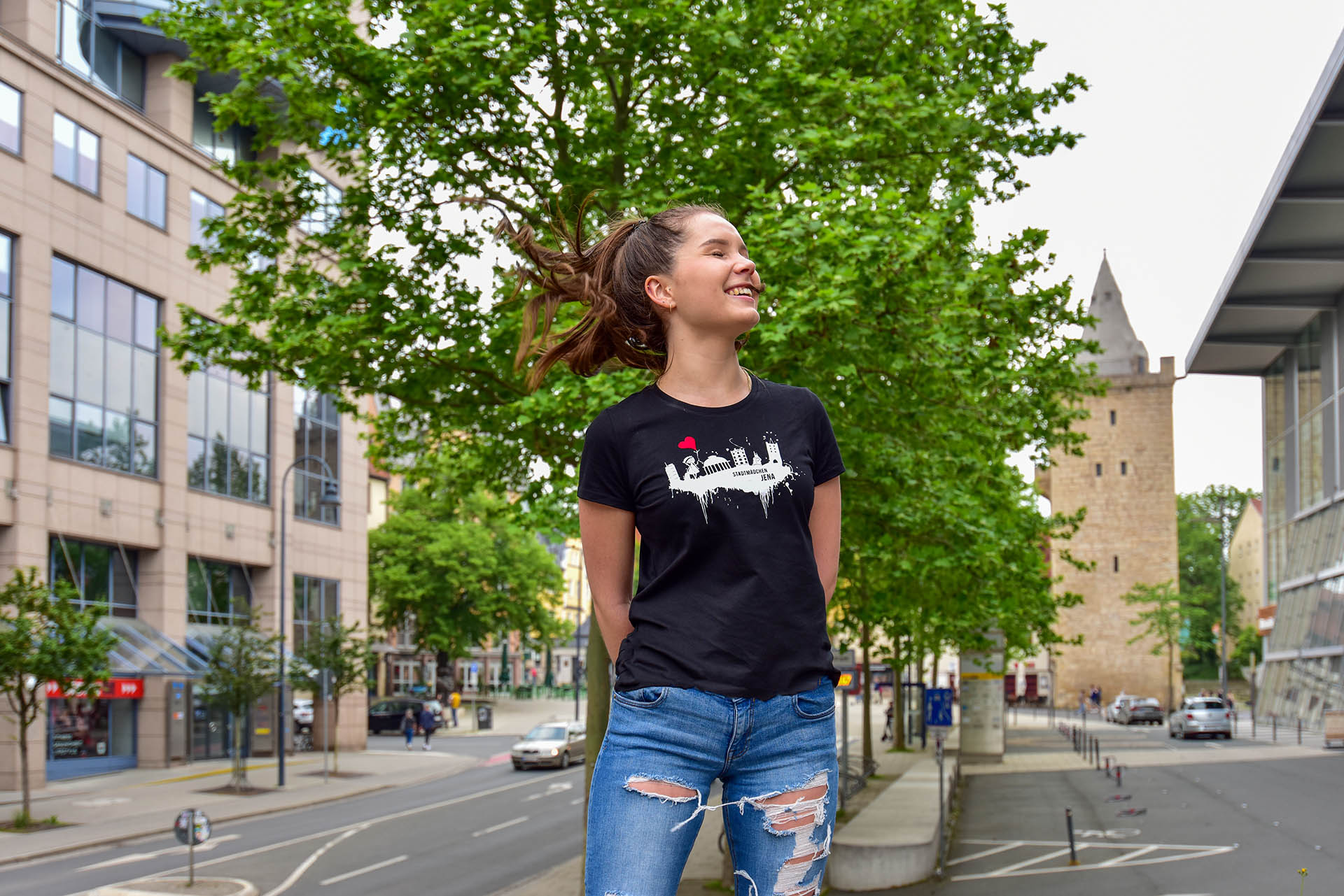 JenaFotografX, Fotografie und Medien aus Jena 46 Fotoprojekt "Stadtmädchen Jena" im Juni 2021