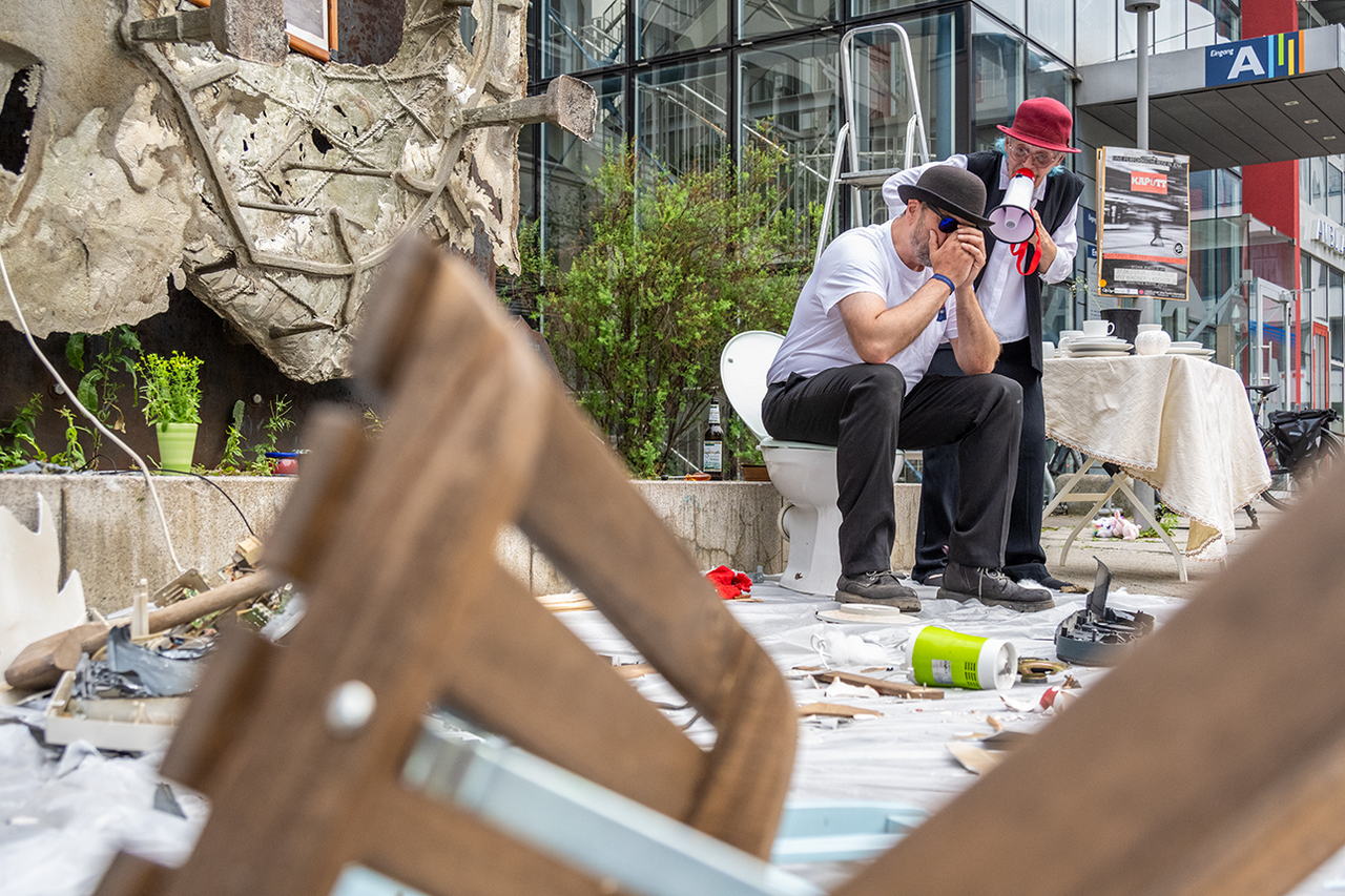 Eventfotografie, Fotos von Veranstaltungen 11 Freie Bühne Jena, Freies Theater "Kaputt" 2023