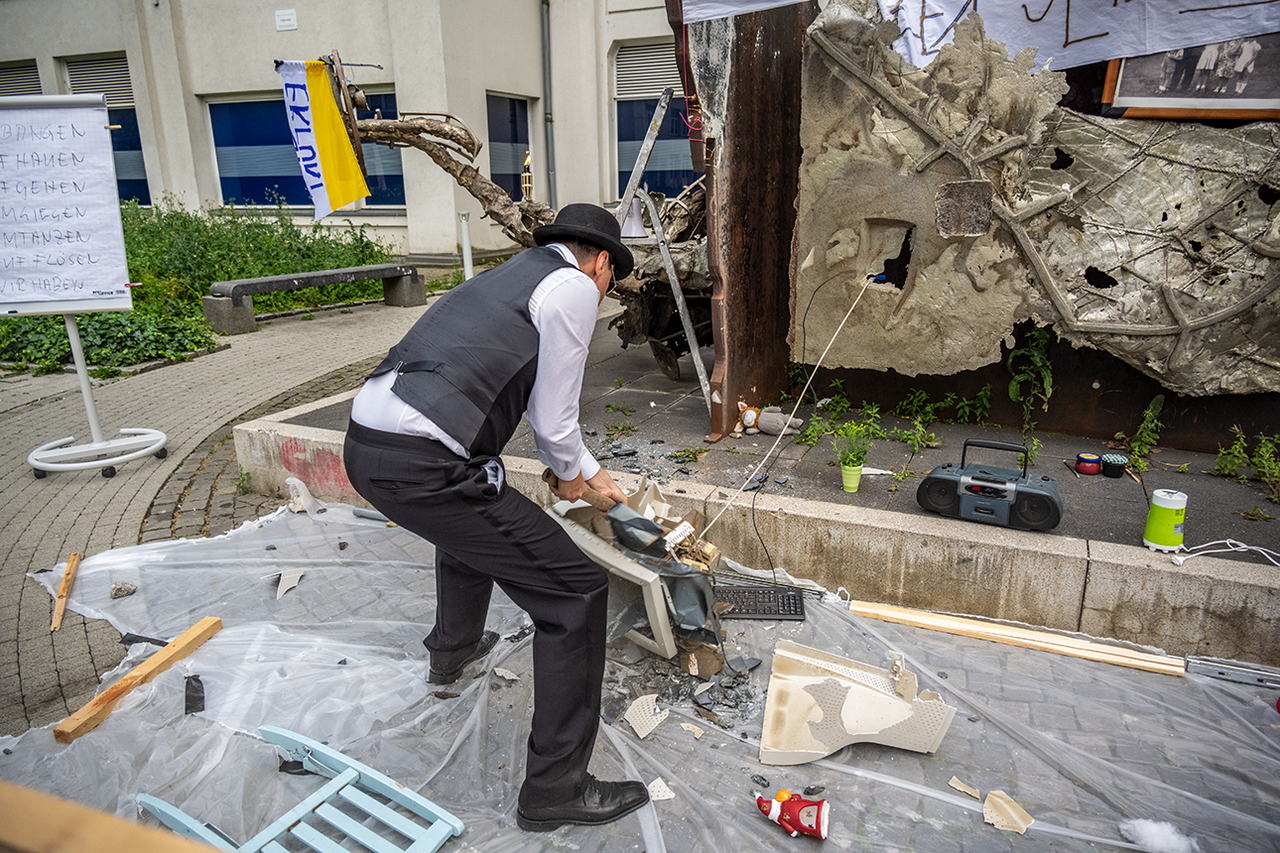 Eventfotografie, Fotos von Veranstaltungen 6 Freie Bühne Jena, Freies Theater "Kaputt" 2023