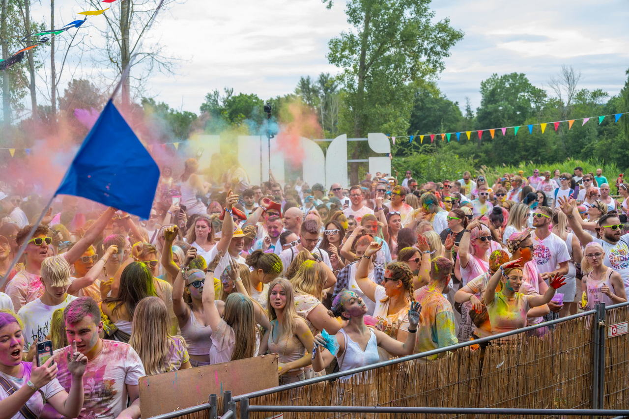 Eventfotografie, Fotos von Veranstaltungen 13 Holi Farbenfeste Jena 2023, Schleichersee
