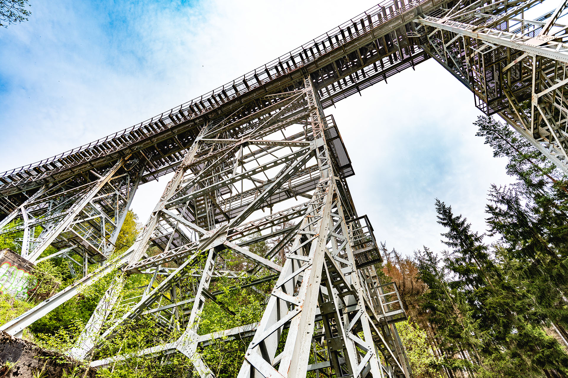 Ziemestalbrücke – Ein geheimnisvoller Lost Place in Thüringen. Foro: Frank Liebold, Jeanfotografx