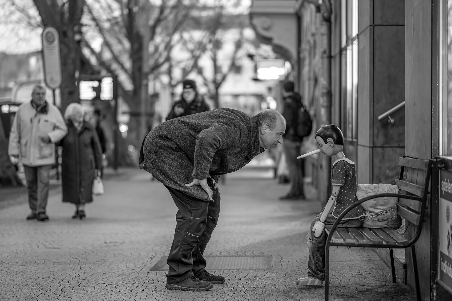 Streetfotografie in Jena, Thüringen