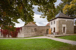 Schloss Kromsdorf im Herbst. Magische Fotomomente erleben.
