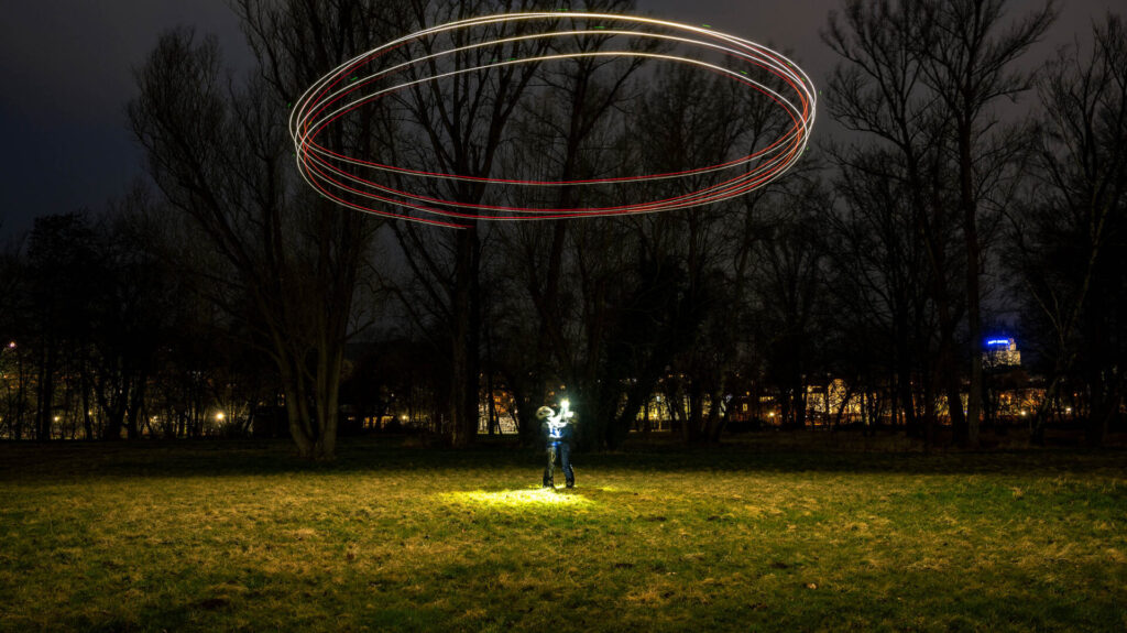 Licht als Handschrift.